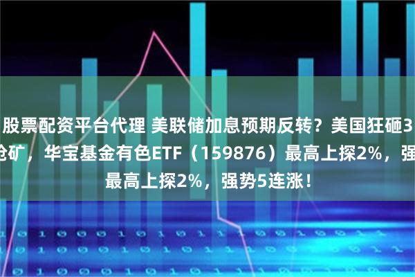 股票配资平台代理 美联储加息预期反转？美国狂砸30亿美元抢矿，华宝基金有色ETF（159876）最高上探2%，强势5连涨！