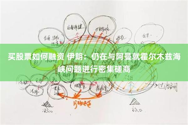 买股票如何融资 伊朗：仍在与阿曼就霍尔木兹海峡问题进行密集磋商